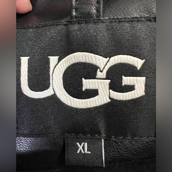 UGG Women's Ronney Puffer Faux Leather Coat - Picture 5 of 10